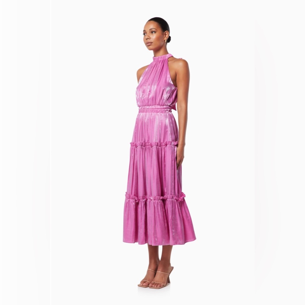 Elliatt Teagan Maxi Dress, size xxs NWT bubblegum pink - Picture 2 of 13